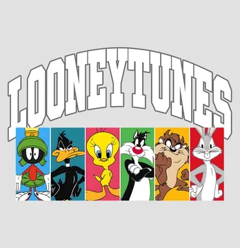 Термонаклейка "Looney tunes" 19*13 см