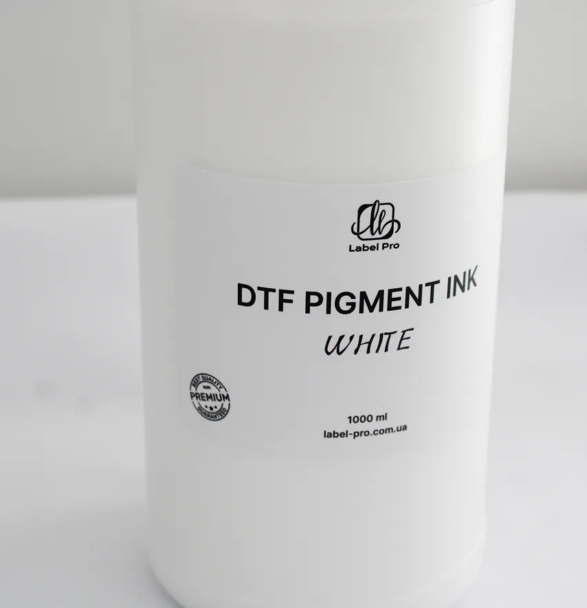 Пигментные чернила белого цвета для профессиональной DTF-печати-2