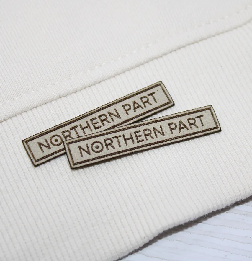 Нашивка "Northern part" 60*10 мм оливкового цвета-2