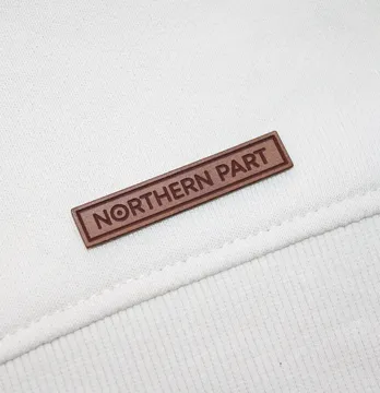 Нашивка "Northern part" 50*10 мм коричневого кольору