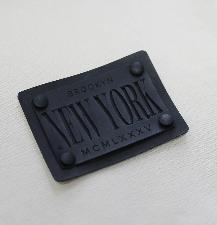 Нашивка "New York" 70*50 мм чорного кольору-2