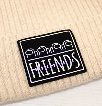 Нашивка "Friends" Among Us 70*60 мм чорного кольору
