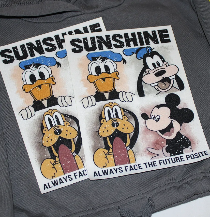 Нашивка тканева "Sunshine" disney 22*17 см-1