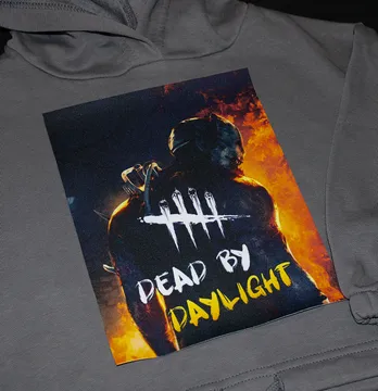 Нашивка тканева "Dead by daylight" 20*23 см 