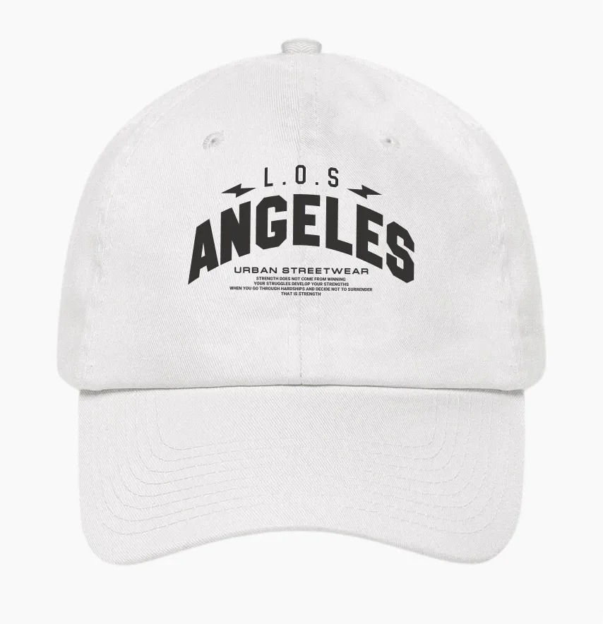 Термоналіпка "Los Angeles" urban 6*3 см чорного кольору-1