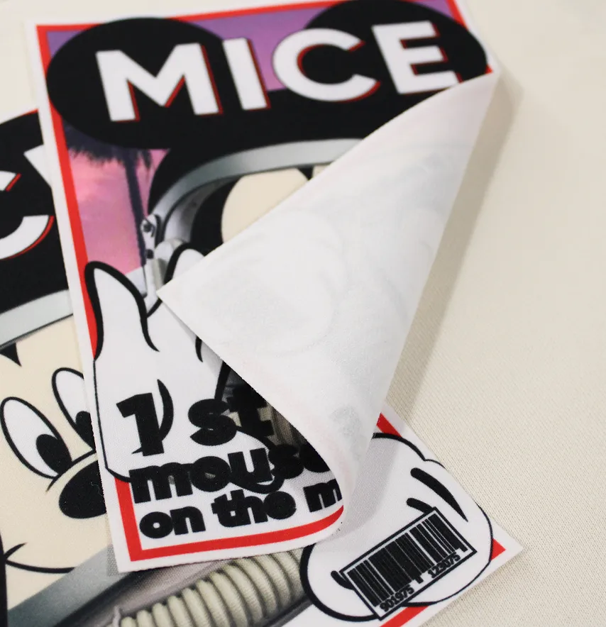 Нашивка тканева "Mice" 15*19 см-2