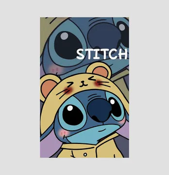 Термонаклейка "Stitch" 18*29 см