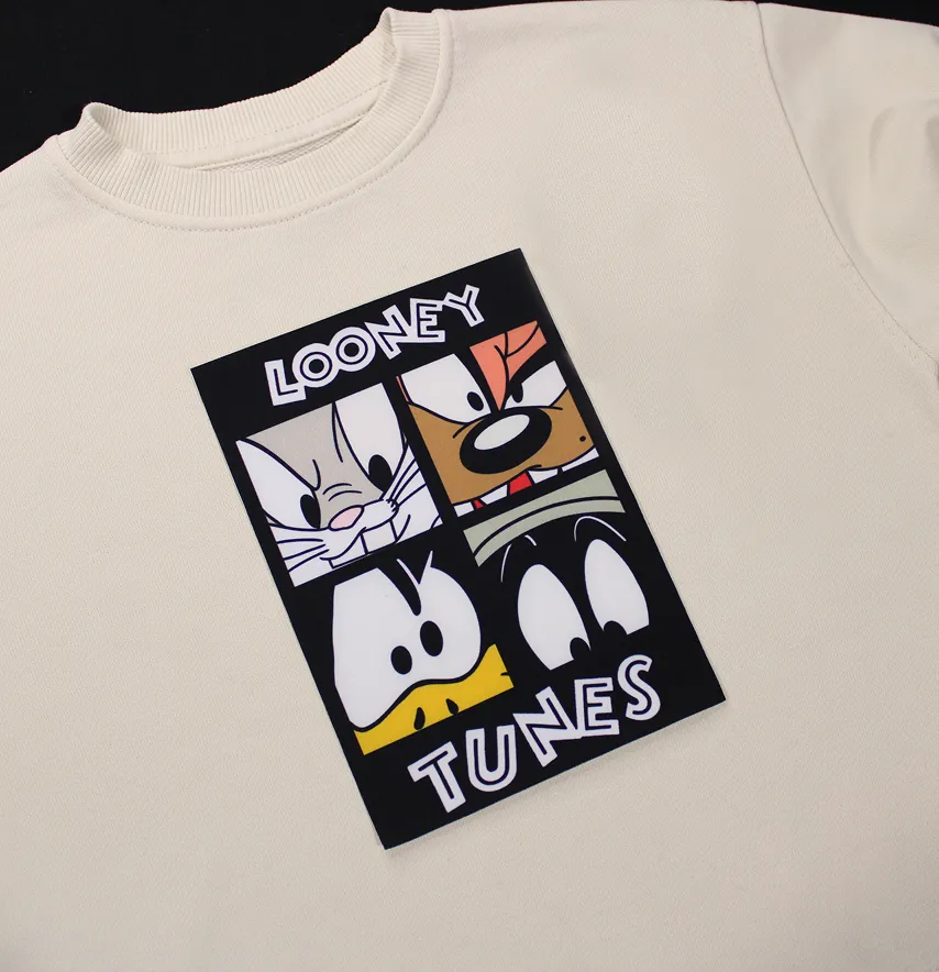 Нашивка тканева "Looney tunes" 13,5*20 см-1