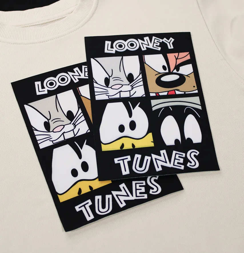 Нашивка тканева "Looney tunes" 13,5*20 см-2