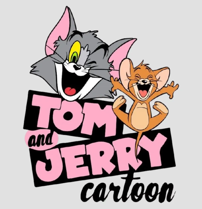 Термонаклейка "Tom & Jerry" 15*19 см-0