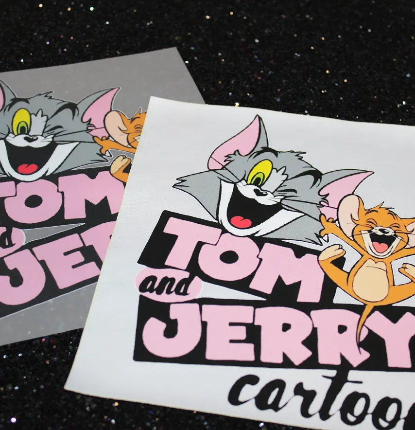 Термонаклейка "Tom & Jerry" 15*19 см-2