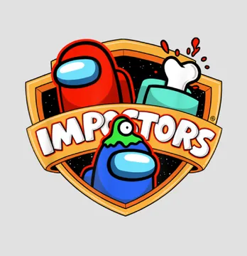 Термонаклейка "Among Us impostors" 18*18,5 см