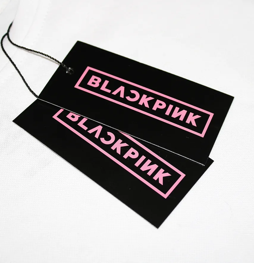 Бирка картонна "Blackpink" 50*100 мм-1