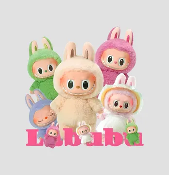 Термоналіпка "Labubu" кольорові 18,5*19 см