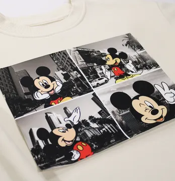 Нашивка тканева "Mickey" фоторамка 22,5*18,5 см