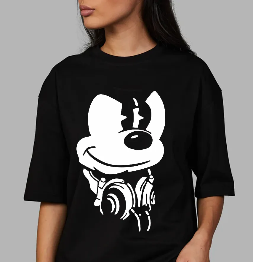 Термоналіпка "Mickey навушники" 28*17,7 см-0