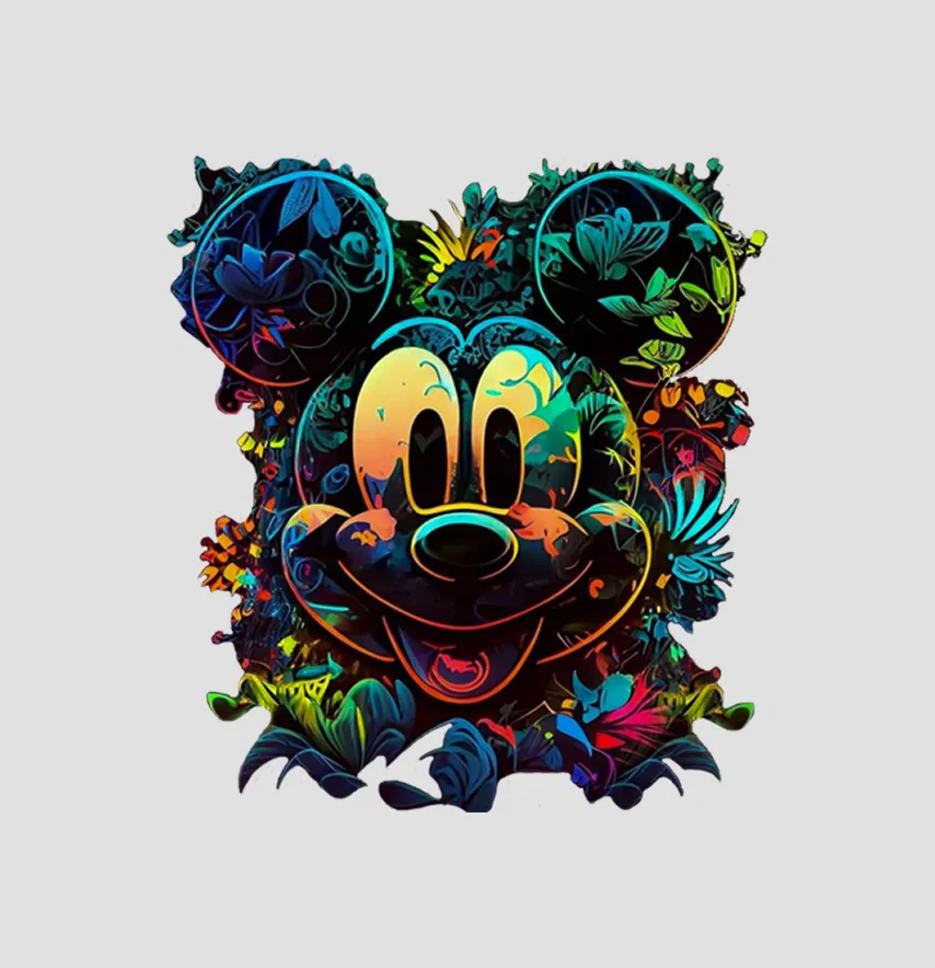 Термонаклейка "Mickey" 14,5*16 см цветная-1