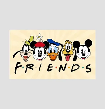 Термонаклейка "Friends" 24,5*14 см
