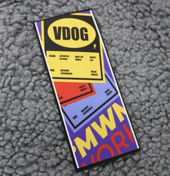 Нашивка "VDOG" 120*50мм