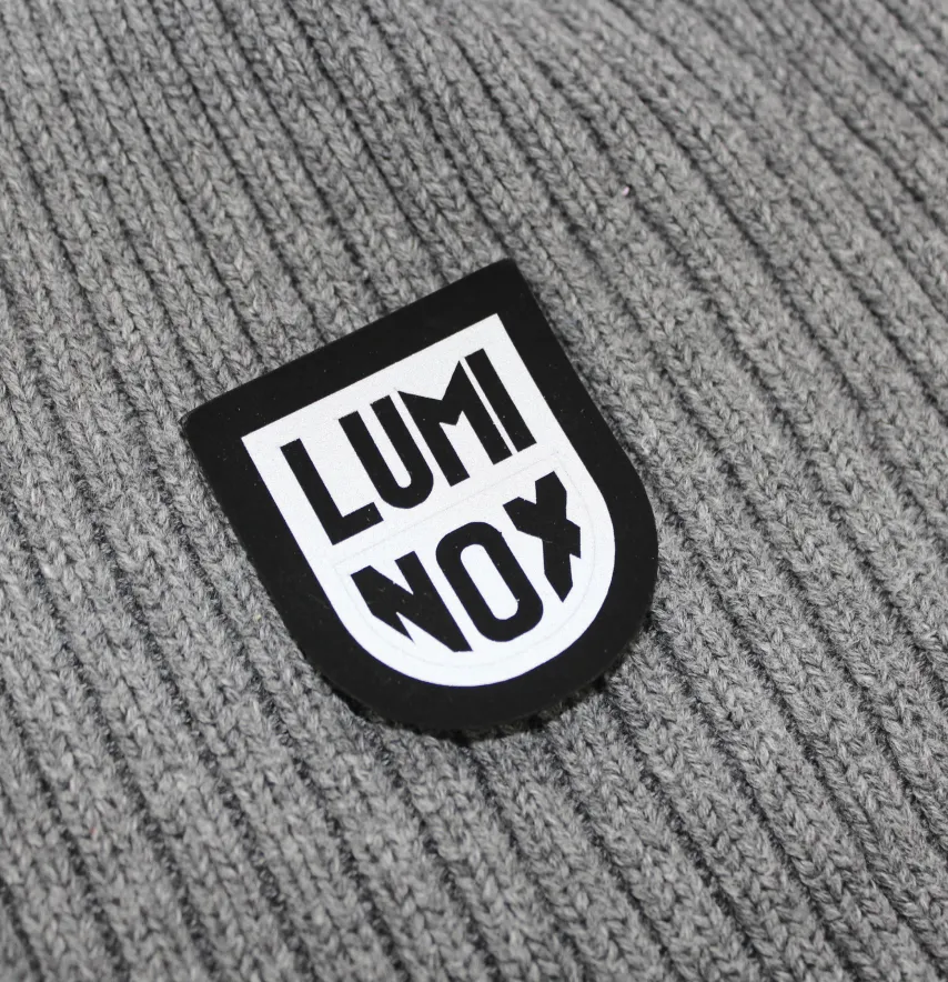 Нашивка светоотражающая "Luminox" карман 45*40 мм черного цвета-0