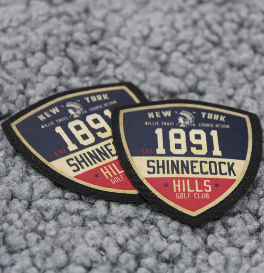 Нашивка "1891 SHINNECOCK" 45*50 мм-1