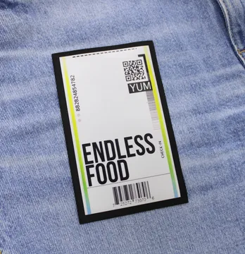 Нашивка "ENDLESS FOOD" 85*135 мм