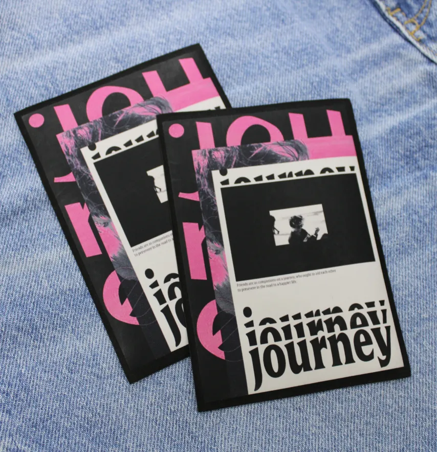 Нашивка "Journey" 85*120 мм-1