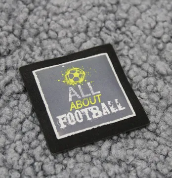 Нашивка "All about football" 45*45 мм