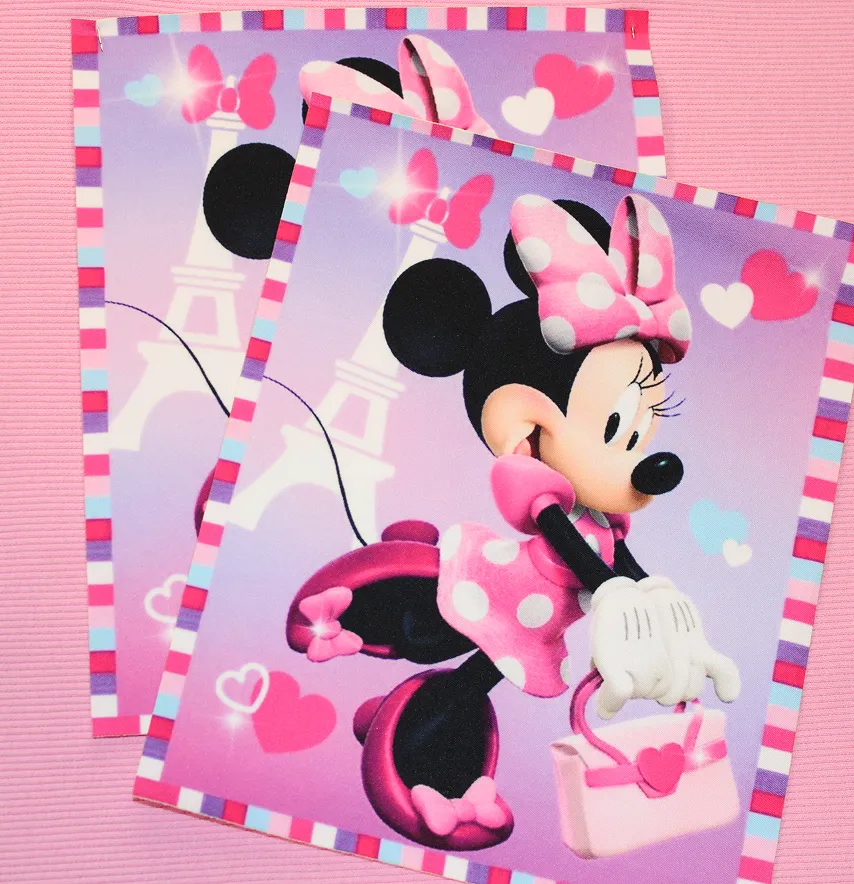 Нашивка тканева "Minnie" з сумочкою 18*22 см -1
