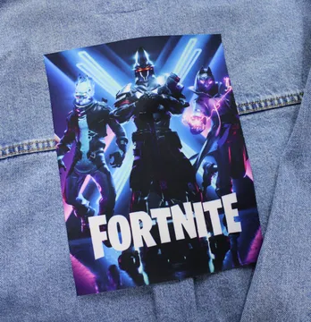 Нашивка тканевая "Fortnite" 18*23 см
