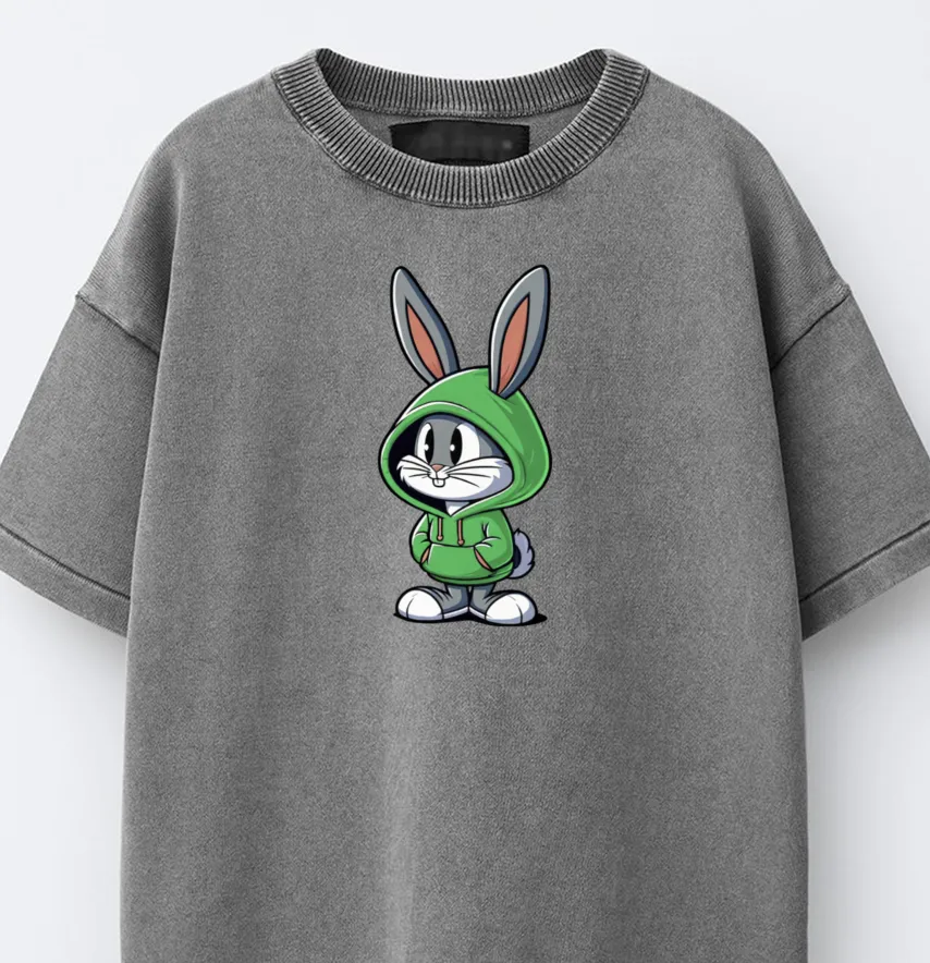 Термоналіпка "Bugs bunny" малий в зеленому 7*14 см-1