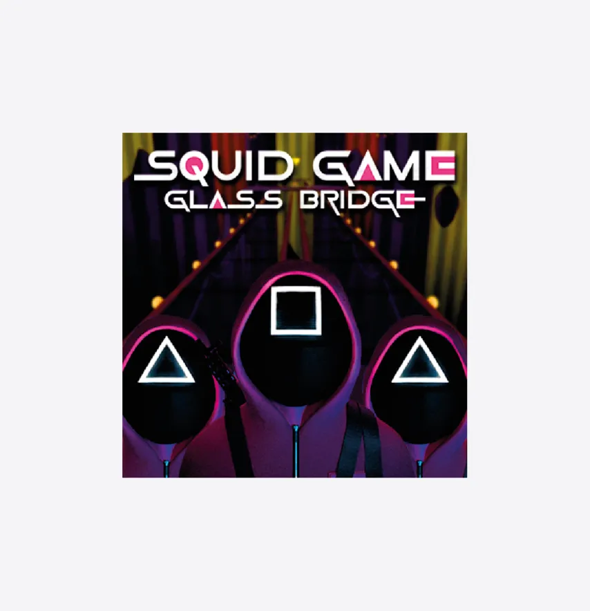 Нашивка тканевая "Squid game" игра в кальмара 22*22 см-1