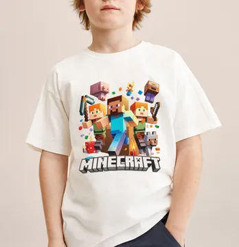 Термоналіпка "Minecraft" Всі 17,5*19 см
