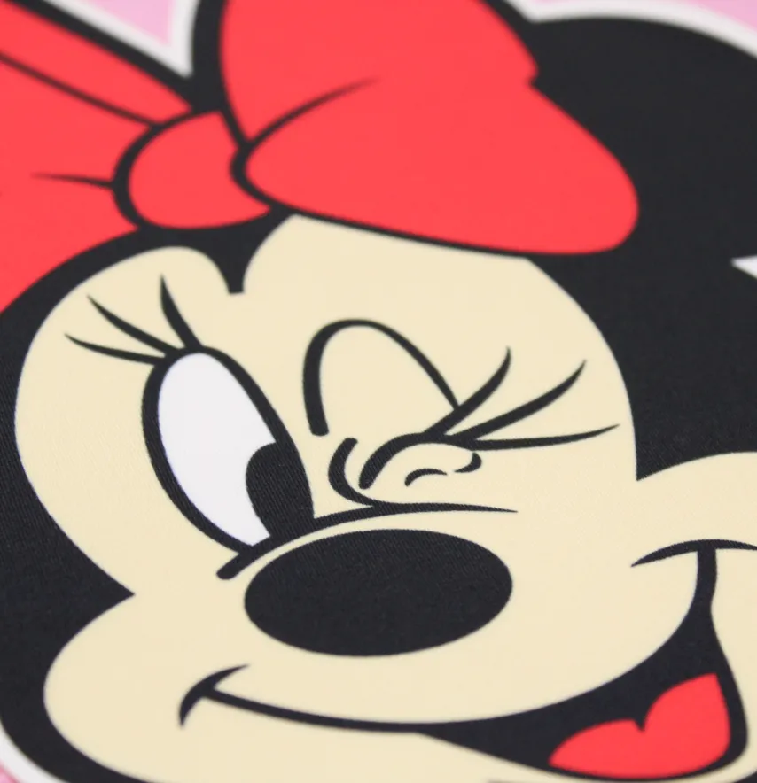 Нашивка тканева фігурна "Minnie" підморгує 18*23 см-1