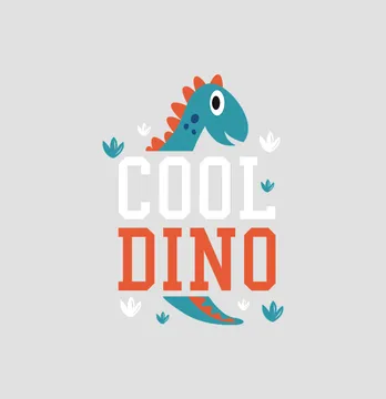 Термонаклейка "Dino Cool" 10*14 см