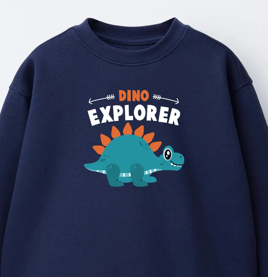 Термонаклейка "Dino explorer" 14*13,5 см-1