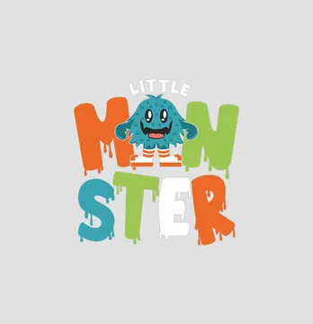 Термоналіпка "Little monster" 14*14 см