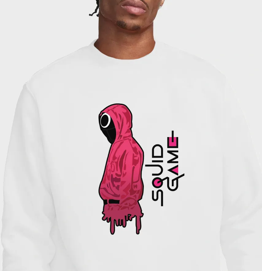 Термонаклейка "Игра в кальмара" Squid Game 19×29 см.-1