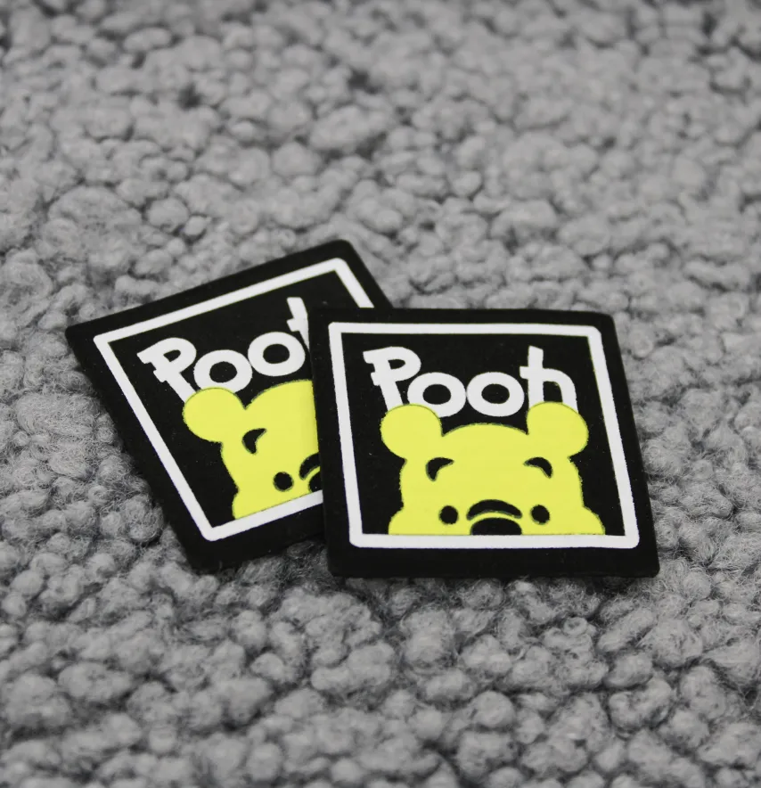 Нашивка "Pooh" 40*40 мм-1