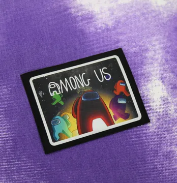 Нашивка "Among Us" 70*55 мм