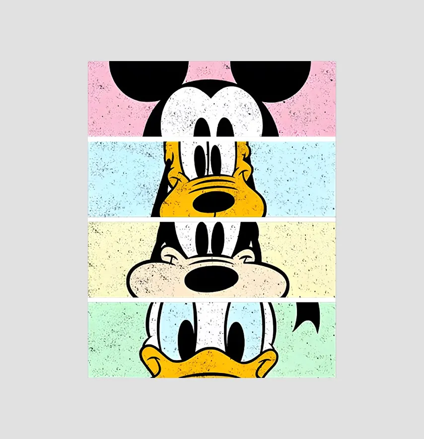 Термоапликация "Disney" четверо 14,5*19 см-0