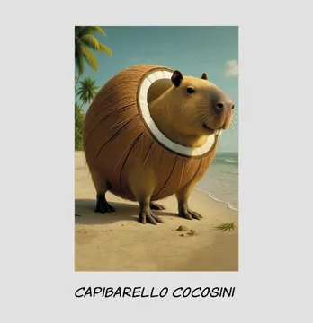 Термоналіпка "Capibarello cocosini" 14*23 см