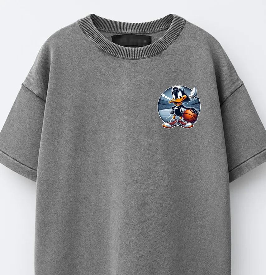 Термоналіпка "Даффі дак з м'ячем" Looney Tunes 5*5 см-1