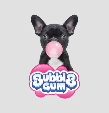 Термонаклейка "Bubble gum" 14,5*22 см