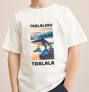Термоналіпка "Tralalero tralala" 14,5*25 см