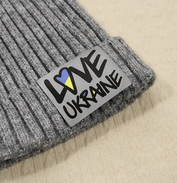Нашивка "Love Ukraine" 50*40 мм світловідбивна