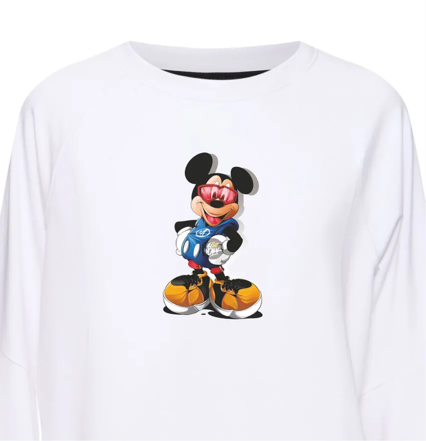 Термоналіпка "Mickey" у синьому 11*18,5 см-1