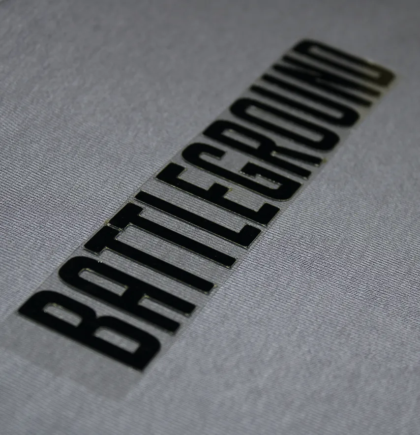 Термоаппликация объемная брик "Battleground" 16*3,2 см-1