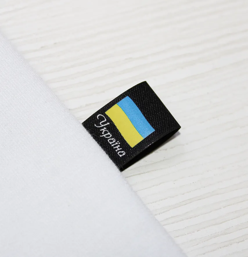 Нашивка "Прапор" Украіна двосторонній 18*60 мм -1