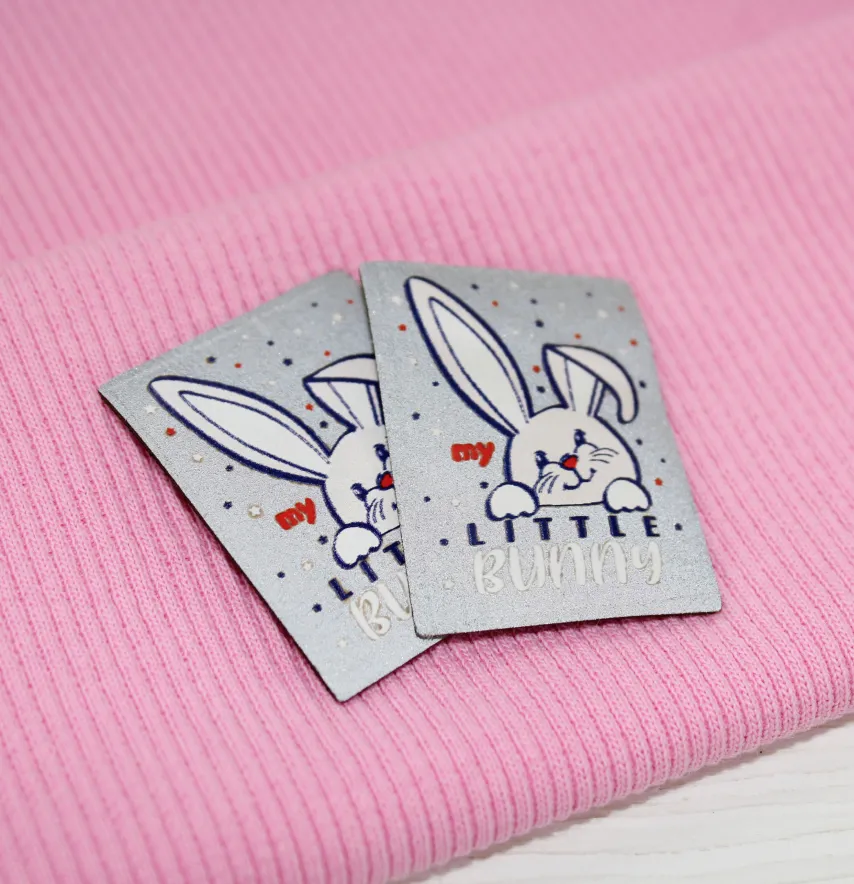 Нашивка светоотражающая "Little bunny" 30*40 мм -1